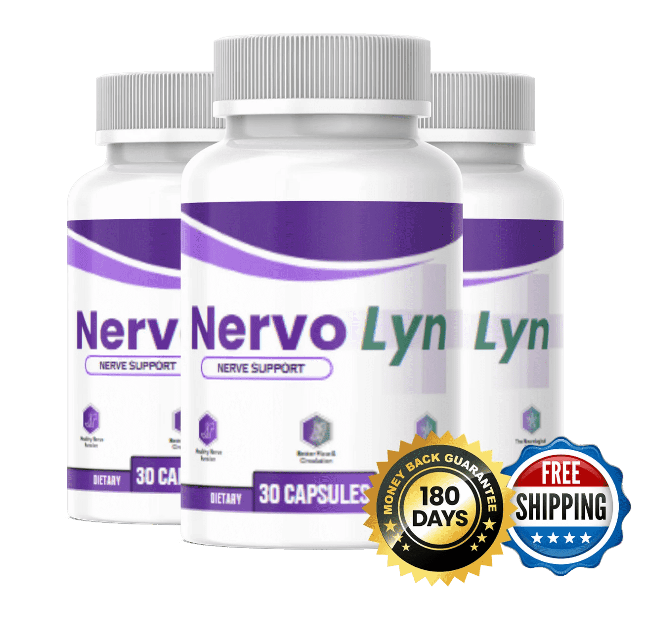 NervoLyn Supplement NervoLyn Supplement Bottle